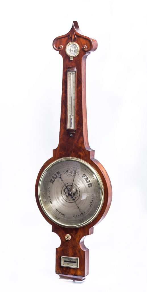 Onion top banjo barometers